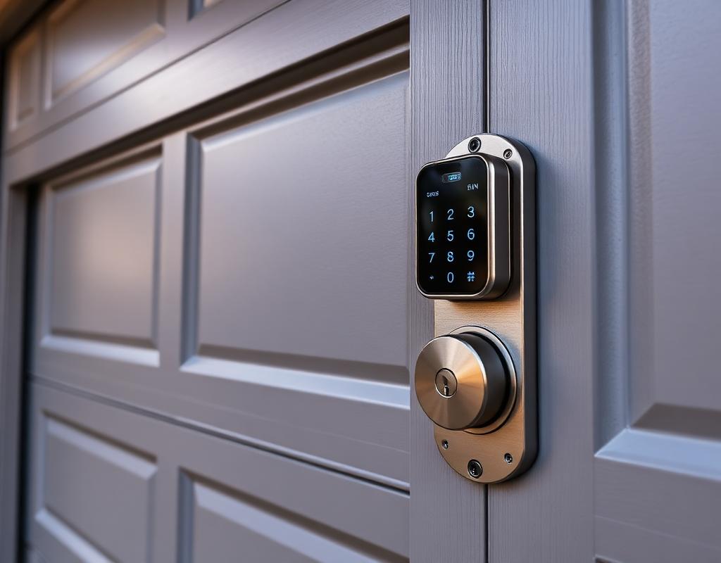 Smart Lock Integration: Protecting Your Family - Garage door tips and advice from Shelby Garage Doors